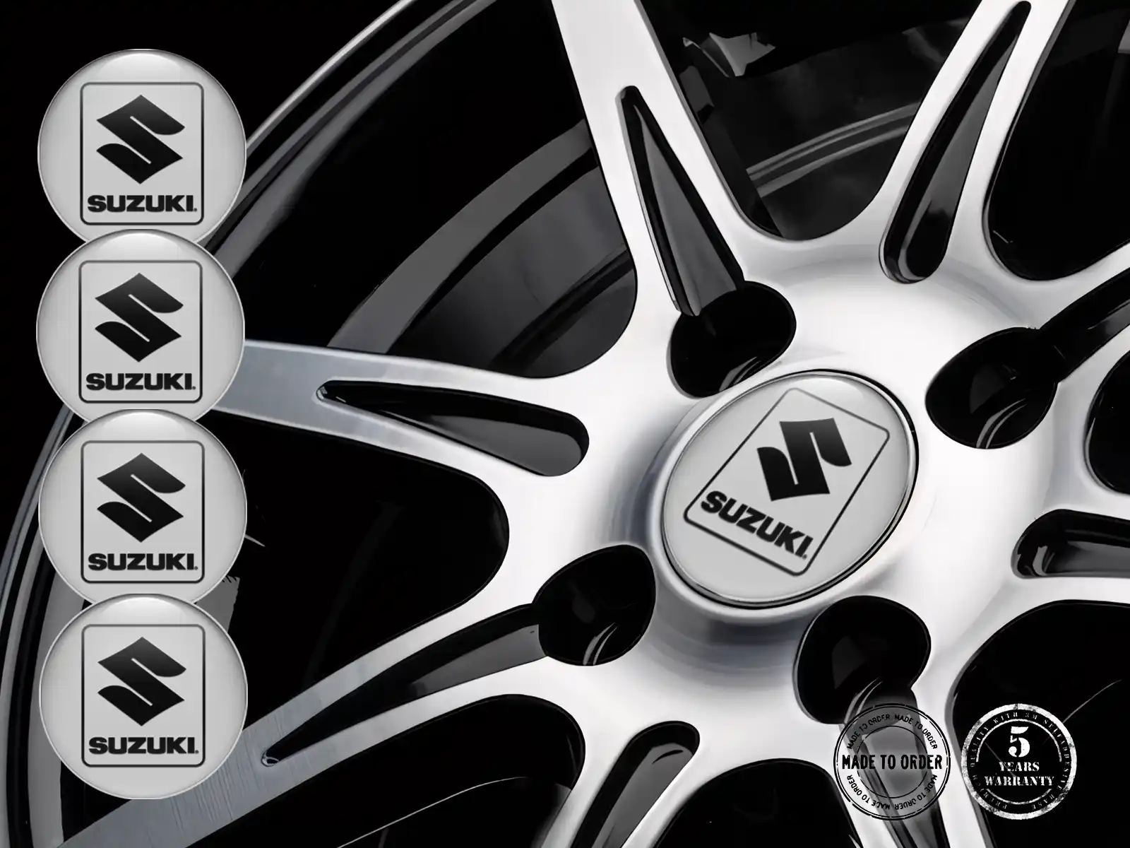 Suzuki Individuelle Dome-Logos Rademblem Ausgabe